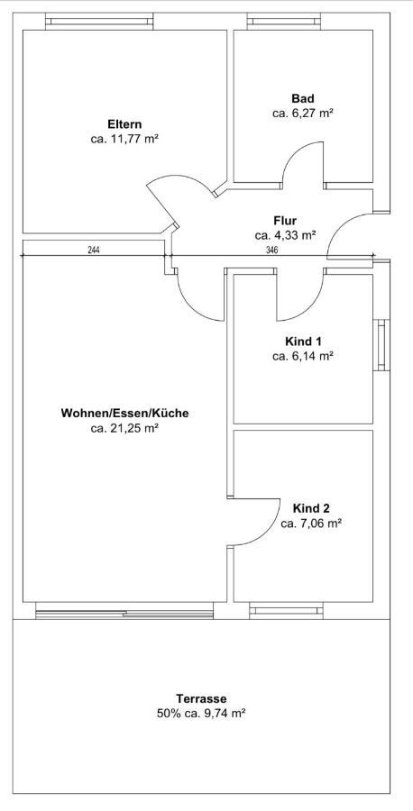 Ferienwohnung Am Muehlenkamp Heringsdorf  Exterior photo